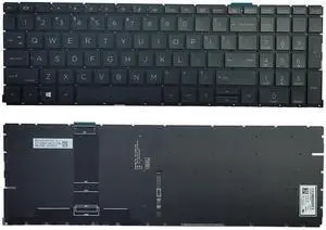 New US Black English Backlit Keyboard (Without palmrest) for HP Probook 655 G8 650 G8 650 G9 New US Black English Backlit Keyboard (Without palmrest) for HP Probook 655 G8 650 G8 650 G9