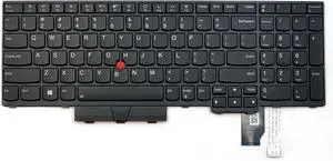 New US Black English Backlit Laptop Keyboard for Lenovo ThinkPad P15v Gen 2 (Type 21A9, 21AA) New US Black English Backlit Laptop Keyboard for Lenovo ThinkPad P15v Gen 2 (Type 21A9, 21AA)