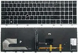 New US Black Backlit English Laptop Keyboard for HP ZBook 15U G5 Zbook 15u G6 P/N:L17970-001 L12999-001 L17971-001 L13000-001 L48505-001 Light Backlight New US Black Backlit English Laptop Keyboard for HP ZBook 15U G5 Zbook 15u G6 P/N:L17970-001 L12999-001 L17971-001 L13000-001 L48505-001 Light Backlight