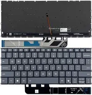 New US Black English Backlit Laptop Keyboard (Without palmrest) Replacement for Lenovo IdeaPad Slim 5 13ARP10 14AGP11 14AHP11 14IPH11 New US Black English Backlit Laptop Keyboard (Without palmrest) Replacement for Lenovo IdeaPad Slim 5 13ARP10 14AGP11 14AHP11 14IPH11