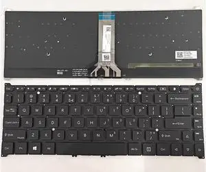 New US Black English Backlit Laptop Keyboard (Without palmrest) Replacement for Acer ConceptD CC314-72 CC314-72G CC314-72P CC314-73 CC314-73G CC314-73P New US Black English Backlit Laptop Keyboard (Without palmrest) Replacement for Acer ConceptD CC314-72 CC314-72G CC314-72P CC314-73 CC314-73G CC314-73P