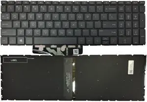 New US Black English Backlit Laptop Keyboard (Without palmrest) for HP 17-CN 17-CN0003CA 17-CN0008CA 17-CN0020CA 17-CN0020NR 17-CN0XXX 17-CN0001CY 17-CN0001DS 17-CN0002CY New US Black English Backlit Laptop Keyboard (Without palmrest) for HP 17-CN 17-CN0003CA 17-CN0008CA 17-CN0020CA 17-CN0020NR 17-CN0XXX 17-CN0001CY 17-CN0001DS 17-CN0002CY