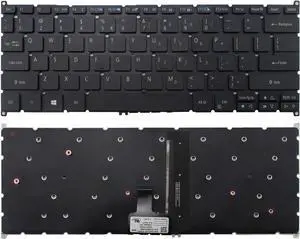 New US Black English Backlit Laptop Keyboard (Without palmrest) for Acer Aspire R5-431T R5-471T R7-372T New US Black English Backlit Laptop Keyboard (Without palmrest) for Acer Aspire R5-431T R5-471T R7-372T