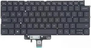New US Black English Backlit Laptop Keyboard (Without palmrest) for Dell Latitude 9420 9430 P141G P142G P141G001 Light Backlight New US Black English Backlit Laptop Keyboard (Without palmrest) for Dell Latitude 9420 9430 P141G P142G P141G001 Light Backlight
