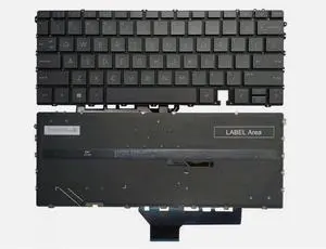 New US Black English Backlit Laptop Keyboard (Without palmrest) for HP Spectre X360 14-EF 14T-EF000 14-EF2023DX 14-EF2013DX 14-EF2000CA 14-EF2010CA 14-EF2XXX 14-EF2018CA 14-EF2008CA Light Backlight New US Black English Backlit Laptop Keyboard (Without palmrest) for HP Spectre X360 14-EF 14T-EF000 14-EF2023DX 14-EF2013DX 14-EF2000CA 14-EF2010CA 14-EF2XXX 14-EF2018CA 14-EF2008CA Light Backlight