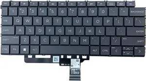 New US Black English Backlit Laptop Keyboard (Without palmrest) Replacement for HP Spectre X360 14-EU 14-EU0013DX 14-EU0023DX 14-EU0000CA 14-EU0010CA 14-EU0020CA 14-EU0060CA 14-EU0030CA New US Black English Backlit Laptop Keyboard (Without palmrest) Replacement for HP Spectre X360 14-EU 14-EU0013DX 14-EU0023DX 14-EU0000CA 14-EU0010CA 14-EU0020CA 14-EU0060CA 14-EU0030CA