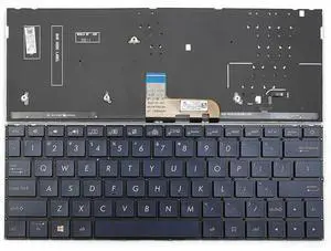 New US Blue English Backlit Keyboard (Without palmrest) for Asus ZenBook UX333 UX333F UX333FA UX333FA-AB77 UX333FA-DH51 UX333FA-SH51 UX333FAC-XS77 UX333FN New US Blue English Backlit Keyboard (Without palmrest) for Asus ZenBook UX333 UX333F UX333FA UX333FA-AB77 UX333FA-DH51 UX333FA-SH51 UX333FAC-XS77 UX333FN