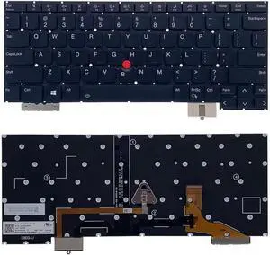 New US Black English Backlit Laptop Keyboard (Without palmrest) for Lenovo Thinkpad X13s (Type 21BX, 21BY) P/N:SN21E04735 New US Black English Backlit Laptop Keyboard (Without palmrest) for Lenovo Thinkpad X13s (Type 21BX, 21BY) P/N:SN21E04735