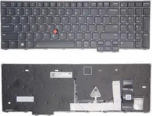 New US Black English Backlit Laptop Keyboard for Lenovo Thinkpad P16v Gen 1 (Type 21FC, 21FD 21FE, 21FF) Thinkpad L15 Gen 4 (Type 21H3, 21H4 21H7, 21H8) New US Black English Backlit Laptop Keyboard for Lenovo Thinkpad P16v Gen 1 (Type 21FC, 21FD 21FE, 21FF) Thinkpad L15 Gen 4 (Type 21H3, 21H4 21H7, 21H8)