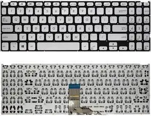 New US Silver English Laptop Keyboard (Without palmrest) for Asus Vivobook X512 X512F X512FA X512D X512DA X512U X512UA X512UB New US Silver English Laptop Keyboard (Without palmrest) for Asus Vivobook X512 X512F X512FA X512D X512DA X512U X512UA X512UB