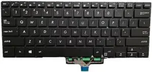 New US Black English Backlit Laptop Keyboard (Without palmrest) for ASUS ZenBook UX461 UX461U UX461F UX461UA UX461FA UX461FN Light Backlight New US Black English Backlit Laptop Keyboard (Without palmrest) for ASUS ZenBook UX461 UX461U UX461F UX461UA UX461FA UX461FN Light Backlight