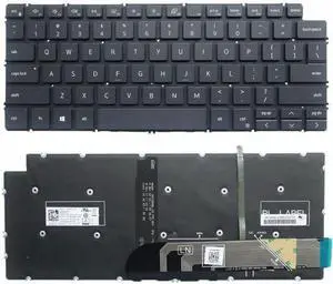 New US Black English Backlit Laptop Keyboard (Without palmrest) for Dell Inspiron 14 7405 2-in-1 Inspiron 7400 Light Backlight New US Black English Backlit Laptop Keyboard (Without palmrest) for Dell Inspiron 14 7405 2-in-1 Inspiron 7400 Light Backlight
