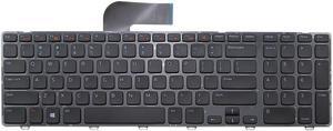 Laptop replacement keyboard for Dell PN: AEGM7U00020 9Z.N5ZBSQ.001 NSK-DZ0BQ 01 02WCP0 , US layout Black color