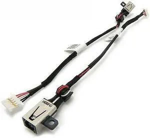 New Ac Dc-in Power Jack w/Cable Harness Connector Socket for Dell XPS KOMTJ 9333 13-9333
