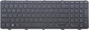 New US Keyboard (with frame) For HP P/N: 9Z.N9KSW.001 NSK-CQ0SW 01 727682-001 721953-001 90.4ZA07.S01 V139530AS1 Laptop English Keyboard