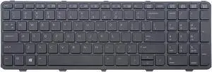 New US Keyboard (with frame) For HP P/N: 90.4ZA07.L01 SG-59300-XUA 768787-001 6037B0088501 SG-61300-XUA 738696-001 Laptop English Keyboard