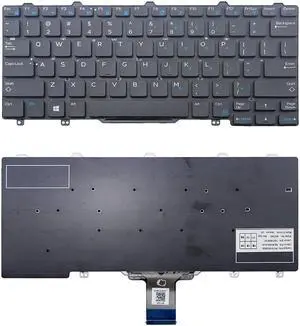 New Genuine For Dell Latitude E7250 E5250 3150 3160 Laptop English US Black Keyboard Non-Backlit NO frame PK1313O1A00 VW71F 0VW71F