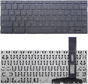 New For Asus Chromebook C300 C300M C300MA Series P/N: 0KNB0-112BUS00 AE0C8U00010 9Z.NBLSQ.101 NSK-UZ1SQ 01 US Keyboard Black Without Frame