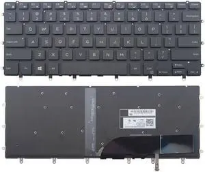 New For Backlit Dell XPS 15 9550 15BR 15-9550 4444SLV 15.6" N7547 N7548 0GDT9F US Laptop English Keyboard No Frame