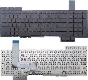 Original New For ASUS ROG G751JM-BHI7T25 G751JL-BS17T28 G751JT-CH71 US Laptop English Keyboard No Frame