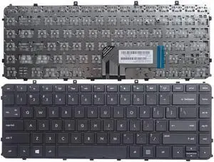 New US black Keyboard (with frame) For HP P/N: PK130QJ1A01 PK130QJ2B01 PK130QJ1A00 MP-11M63U4J698 PK130QJ2A01 PK130QJ2A00 V135002AS1 Laptop English Keyboard