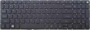 New US Black Laptop Keyboard (without frame) For Acer Aspire E15 E5-575 E5-575G E5-575-54FX E5-575G-55NW