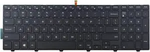 New US Keyboard for Dell Inspiron 15 3000 3541 3542 3543 3552 3553 3558 3559 / 15 5000 5542 5543 5545 5547 5548 5552 5557 5558 5559 / 17 5000 5748 5749 5755 5758 5759 Backlight
