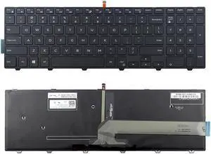 New for Dell Inspiron 15 3559 3565 3567 5565 5559 5566 7559 US English Backlit Keyboard