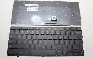 New us keyboard for Dell Chromebook 11 3120 P22T black 0CK4ND DLM14K13US-920