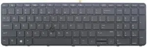 New Laptop Backlit Keyboard for HP ProBook P/N: 831023-001 841145-001 6037B0115301 NSK-CZ1BV 01 9Z.NCGBV.101, US layout black color