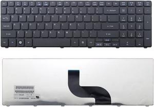 Laptop replacement keyboard compatible with Acer PN: NSK-AUB1D 9Z.N3M82.Q1D NSK-AUQ1D AEZYDR00010 SG-52501-XUA , US layout Black color