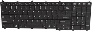 Original New For Toshiba 0KN0-Y36US02 MP-09M83US65281 US Black Keyboard