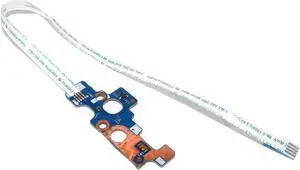 Power Button Board with Cable for DELL INSPIRON 14-5455 17-5755 17-5758 series, T2CVC LS-B845P