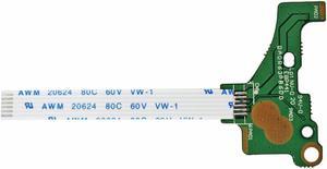 Power Button Board with Cable For HP Pavilion 15-E SERIES 15-e067nr 15-e071nr 15-e072nr 15-e018nr 15-e020ca 15-e020nr 15-e020us 15-e040ca 719843-001 DA0R63PB6D0