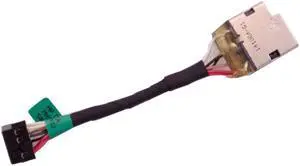 New AC DC Power Jack Plug Socket Cable Harness For HP 15-f027ca 15-f085wm 15-f009ca 15-f233wm 15-f098nr 15-f010dx 15-f305dx 15-f158ca 15-f118ca 15-f0119dx 15-f018dx