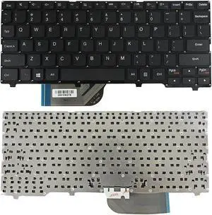New US Black Laptop Keyboard (without frame) For Lenovo Ideapad 100S-11IBY