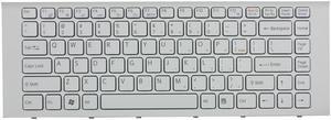 New US Layout White Keyboard with Frame for Sony Vaio VPCEG VPC-EG PCG-61911L PCG-61913L PCG-61A11L PCG-61A12L PCG-61A13L PCG-61A14L laptop P/N: 9Z.N7ASW.101 148970211 SF1SW SF3SW