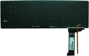 New US Silver Backlit Keyboard (without frame) For ASUS N551 N551JB N551JK N551JM N551JN N551JW N551JX N551VW N551ZU N751 N751JK N751JK Light Backlight