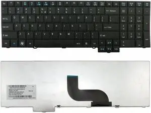 New Laptop Keyboard for Acer P/N: NSK-AZ0SC KB.I170A.380 NSK-AZ1PW 9ZN6SPW11D KB.I170A.351 9Z.N6SSC.01D PK130JB1A00, US layout black color