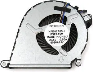 New CPU Cooling Fan for HP 15-AX023TX 15-AX219TX 15-AX016TX 15-AX215TX 15-AX039 15-AX252 TPN-Q173
