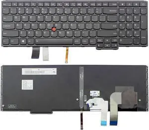 New US English Layout Backlit Laptop Keyboard For IBM Lenovo Thinkpad Yoga 15 15.6" P/N SN20E75338 00HN265 AH-105US PK1316V1A00 MP-14A93USJ698 Backlight Light