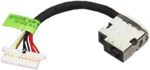 New AC DC Power Jack Plug Socket Cable Harness for HP Omen 17-w023dx 17-w033dx 17-w043dx 17-w047nr 17-w053dx 17-w151nr 17-w121nd 17-w210nd 17-w241nd 17-w260nd