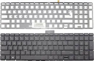 New Laptop backlit Keyboard (without Frame) for HP 15-ab 15-ab093TX 15-ab069TX 15.6" 15-ab259nr 15-ab267cl 15-ab262nr 15-ab261nr 15-ab223cl 15-ab112na 15-ab111na 15-ab110na, US layout black color