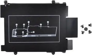 New Hard Drive HDD Caddy Frame enclosure Bracket w/Screws for HP EliteBook 840 G3 850 G3