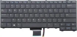 Original New Backlit Keyboard for Dell Latitude 12 7000 E7240 E7440 08PP00 RXKD2 NSK-LD0BC01