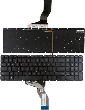 New US Black Backlit English Laptop Keyboard (without frame) For HP Envy 15-BQ 15-BQ008CA 15-BQ051NR 15-BQ075NR 15-BQ108CA 15-BQ175NR 15Z-BQ100 Light Backlight