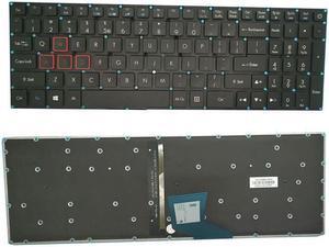 New US Backlit English Laptop Keyboard (without frame) For Acer Aspire VX15 Gaming VX5-591G VX5-591G-75RM VX5-591G-54VG Light Backlight