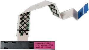 New HDD SATA Hard Drive Connector Adapter with Cable Compatible IBM Lenovo ThinkPad E480 E485 R480 P/N:NBX0001KT10