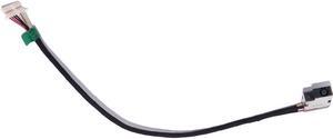 New AC DC Jack Power Charging Port Connector Socket Cable Harness for HP 255 G6 931613-001 799749-T17 799749-S17