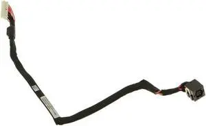 New AC DC Jack Power Charging Port Connector Socket Cable Harness compatible Dell Alienware 15 R3 P/N: WV4NR, 0WV4NR DC30100Y800